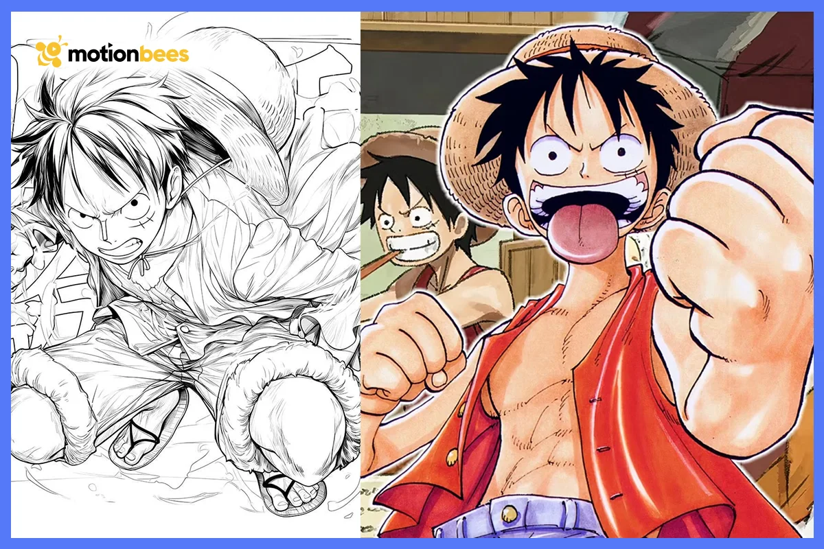 One Piece Animation: Digital or Hand Drawn?