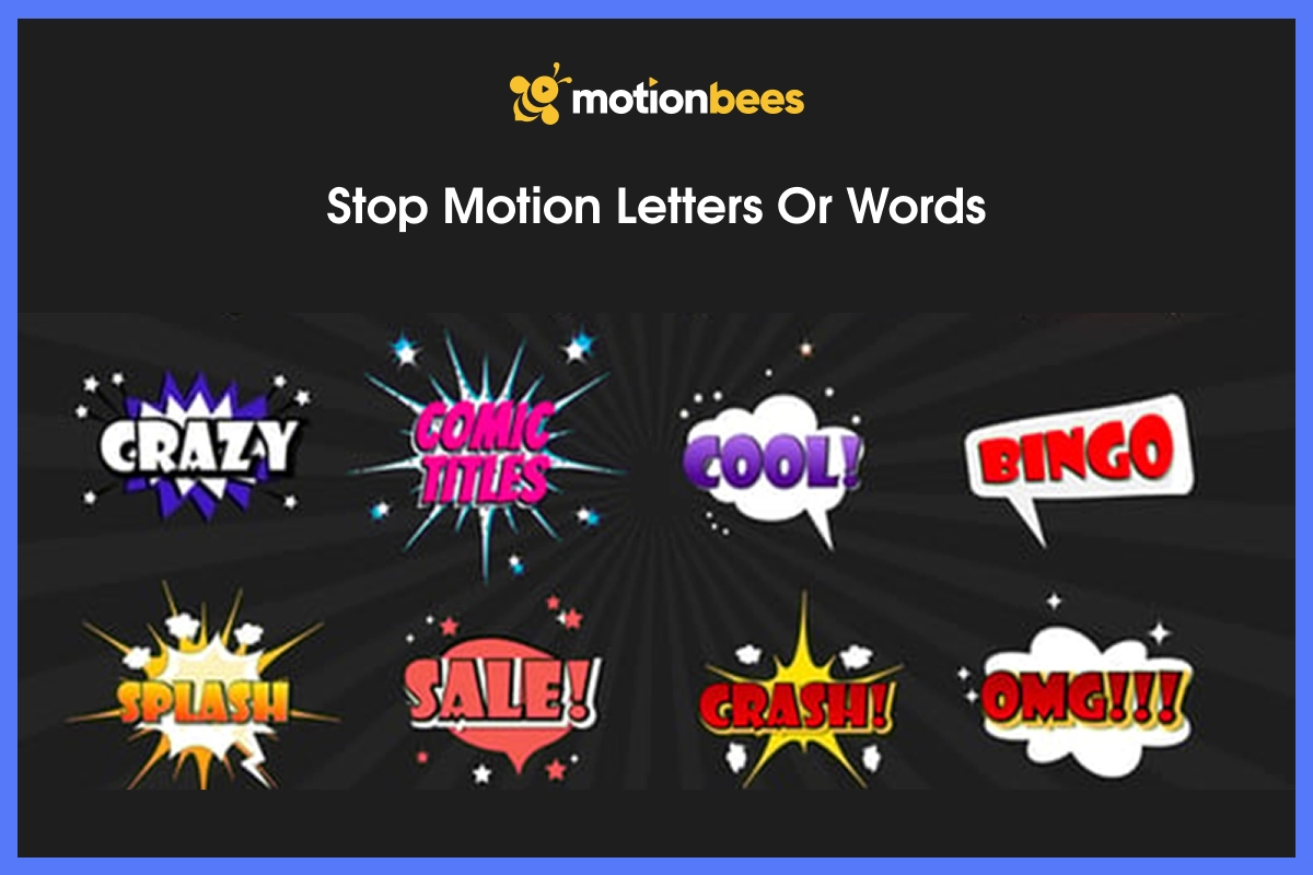 Stop Motion Letters or Words