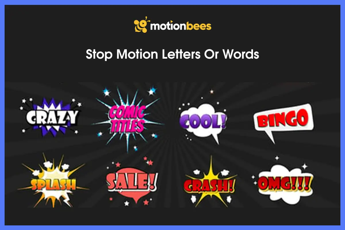 Stop Motion Letters or Words