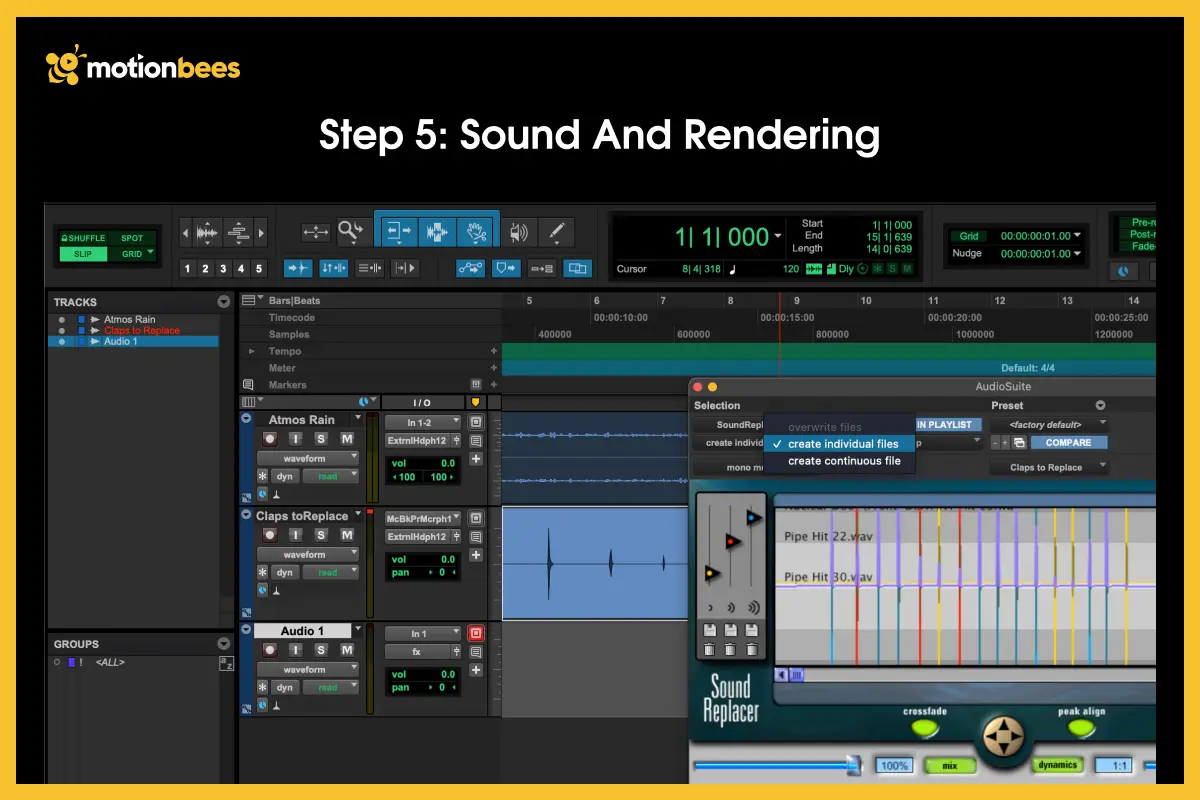 Step 5: Sound and Rendering