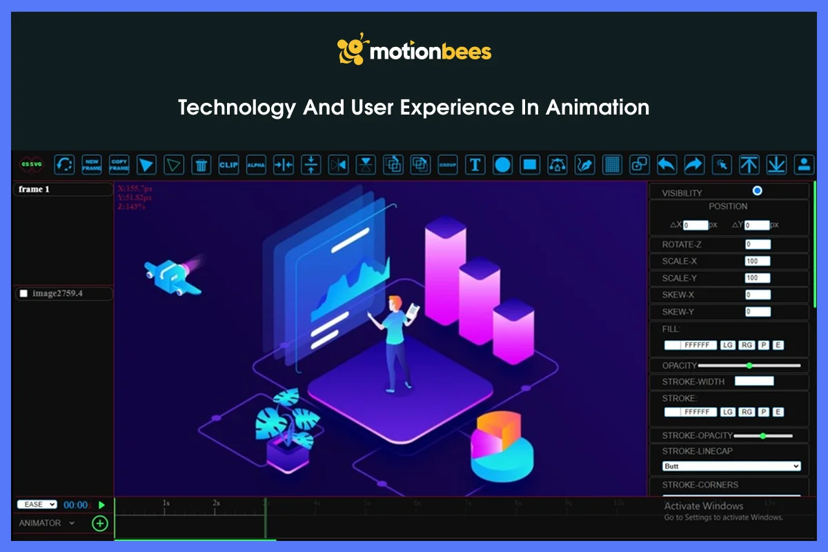 Technology and User Experience in Animation