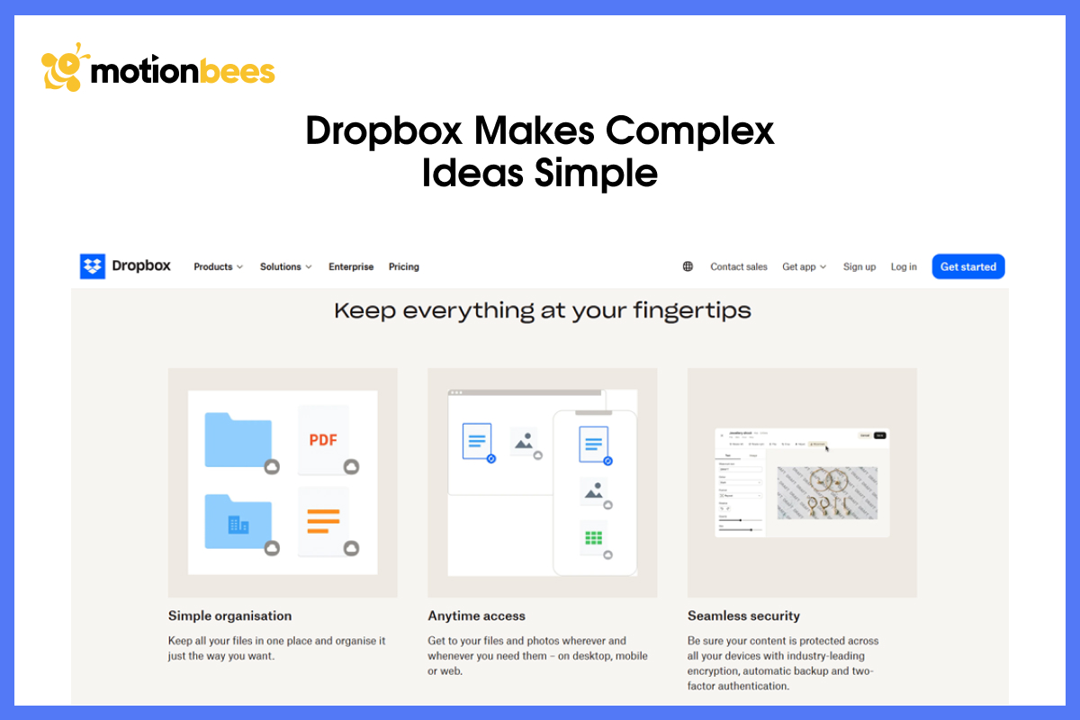 Dropbox Makes Complex Ideas Simple