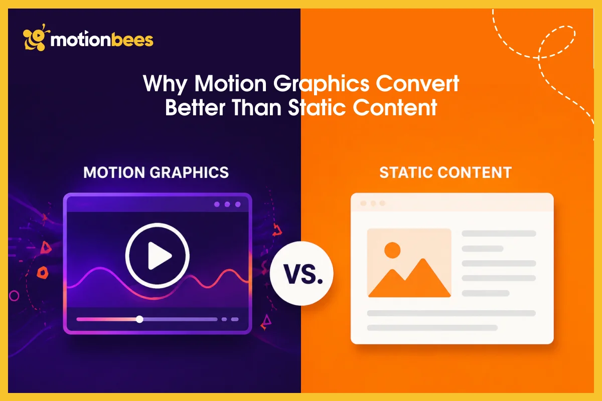 Why Motion Graphics Convert Better Than Static Content